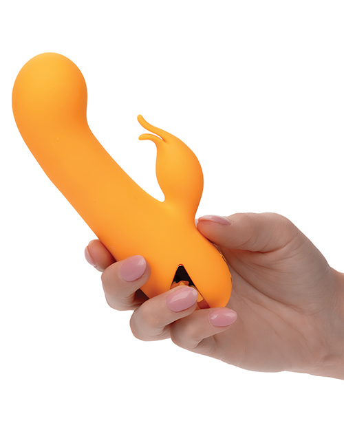 Shop California Dreaming Montecito Muse Dual Stimulation Vibe - Orange