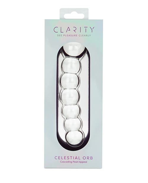Shop Clarity Glass Dildo - Celestial Orb online