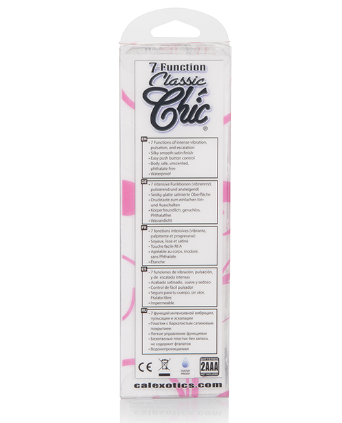 Order Classic Chic 4.25" - 7 Function Pink online
