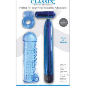 Shop Classix Ultimate Pleasure Couples Kit - Blue online