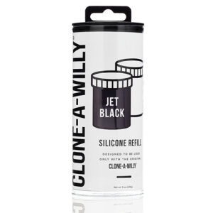 Shop Clone-A-Willy Silicone Refill - Jet Black online