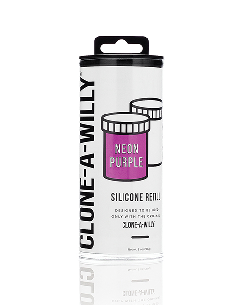 Shop Clone-A-Willy Silicone Refill - Neon Purple online