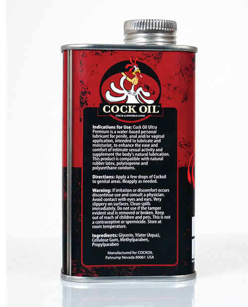 Order Cock Oil Water Based Lubricant - Metal Can 9 oz online