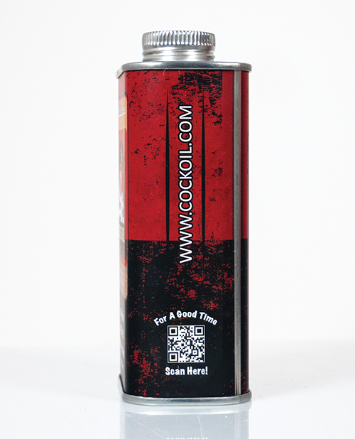 Cock Oil Water Based Lubricant - Metal Can 9 oz for sale