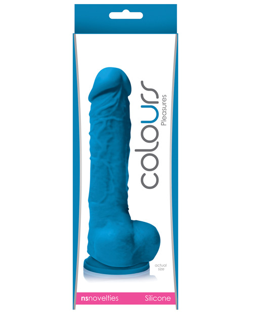 Shop Colours Pleasures 5" Dildo w/Suction Cup - Blue online