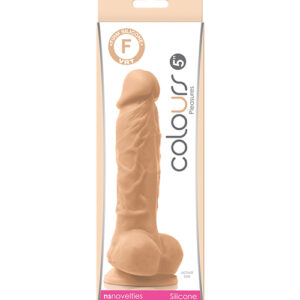 Shop Colours Pleasures 5" Dildo w/Suction Cup - Flesh online