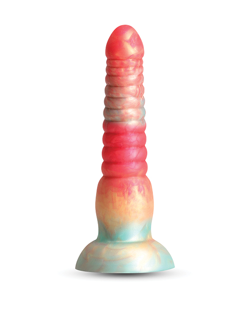 Order Colours Stacked 6" Dildo - Red/Gold online
