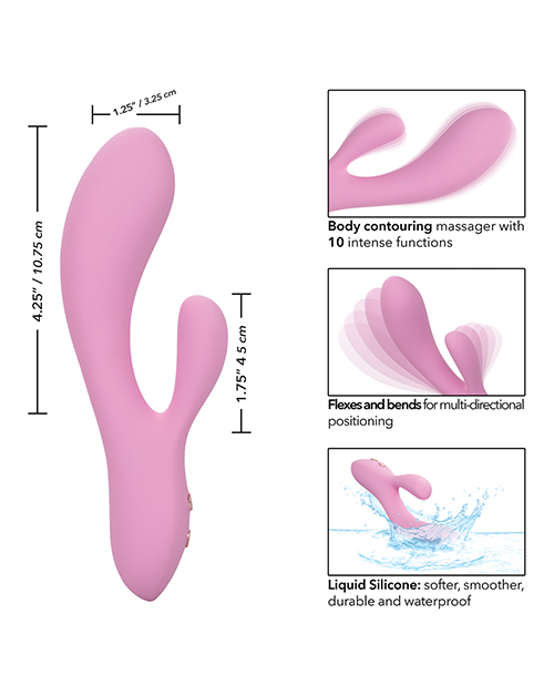 Shop Contour Zoie Flexible Dual Massager - Pink