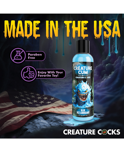 Shop Creature Cocks - Creature Cum Blue Water-Based Lubricant 8 oz