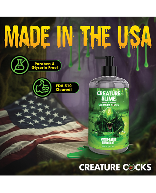 Buy Creature Cocks Creature Cocks - Creature Slime Water-Based Lubricant 16 oz