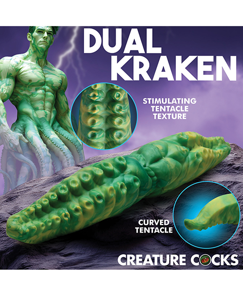 Shop Creature Cocks Dual Kraken Silicone Double Dildo