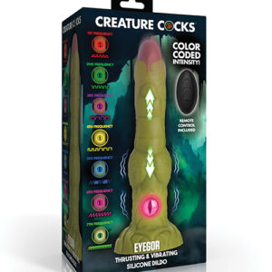 Shop Creature Cocks - Eyegor Thrusting & Vibrating Silicone Dildo online