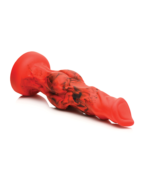 Buy Creature Cocks Creature Cocks Fire Hound Silicone Dildo - Large Red