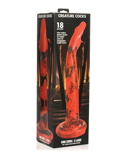 Shop Creature Cocks King Cobra X-Large Silicone Dildo online