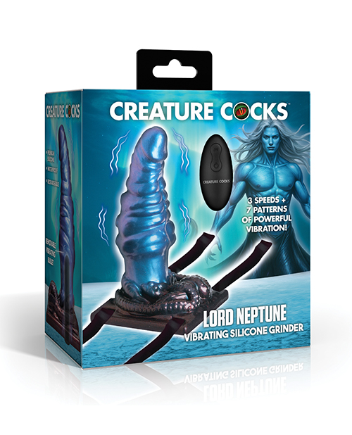 Buy Creature Cocks Lord Neptune Vibrating Silicone Grinder online