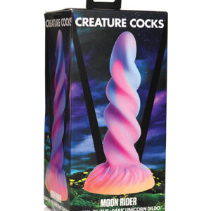 Shop Creature Cocks Moon Rider Unicorn Dildo - Glow in the Dark online