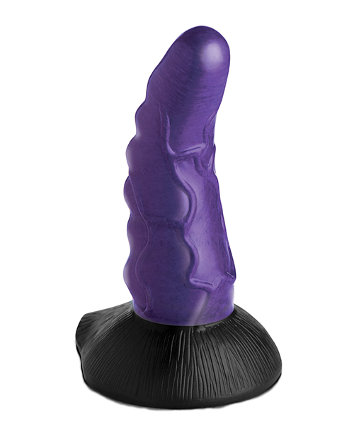 Creature Cocks Orion Invader Veiny Space Alien Silicone Dildo - Purple/Black for sale