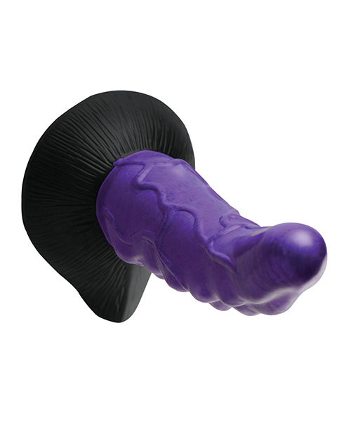 Shop Creature Cocks Orion Invader Veiny Space Alien Silicone Dildo - Purple/Black
