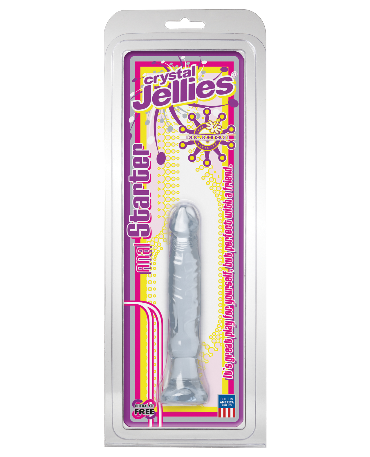 Shop Crystal Jellies 5.5" Anal Starter - Clear online