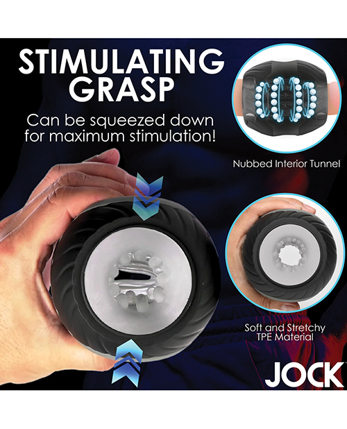 Shop Curve Toys Jock 10x Vibrating Double Masturbator