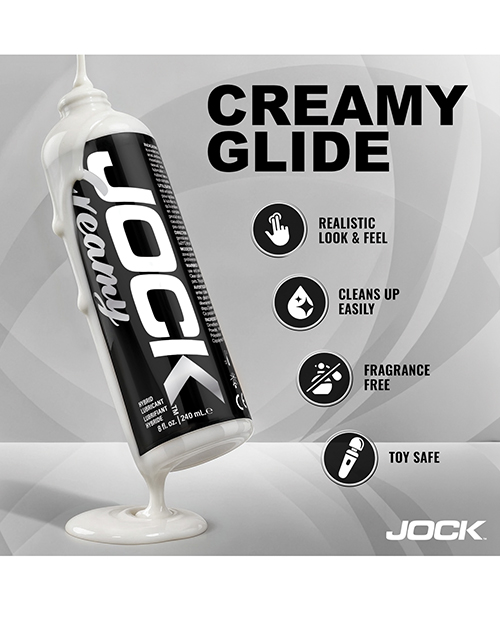 Buy Jock Curve Toys Jock Creamy Cum Lubricant - 8 oz