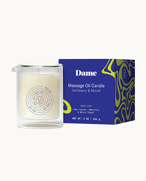 Shop Dame Massage Oil Candle - Wild Lust online