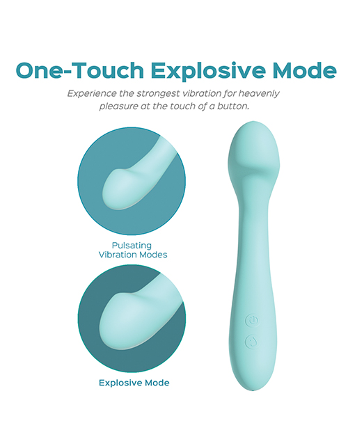 Delyte G-Spot Vibrator - Mint Green for sale