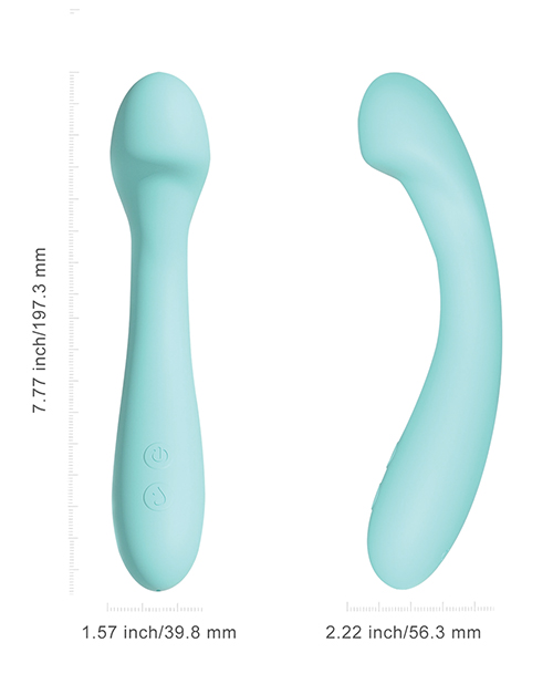 Shop Delyte G-Spot Vibrator - Mint Green
