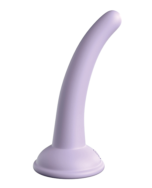 Dillio Platinum 5" Curious Five Silicone Dildo - Purple for sale