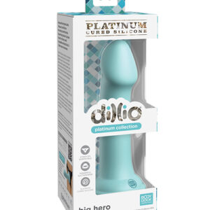 Shop Dillio Platinum 6" Big Hero Silicone Dildo - Teal online