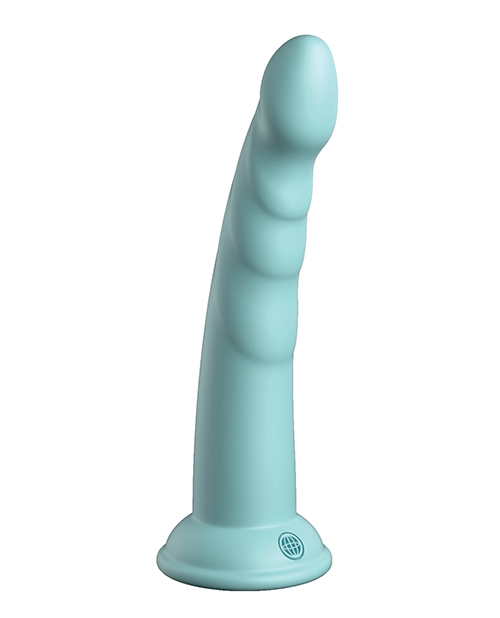 Order Dillio Platinum 7" Slim Seven Silicone Dildo - Teal online