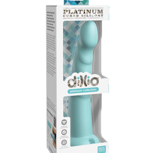 Shop Dillio Platinum 7" Slim Seven Silicone Dildo - Teal online