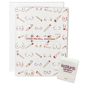 Shop Doobies Boobies Greeting Card w/Matchbook online