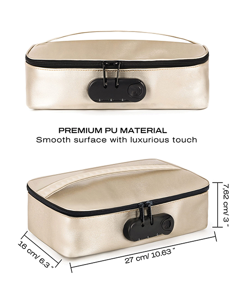 Buy Dorcel Lockable Discreet Box - Luxury Gold
