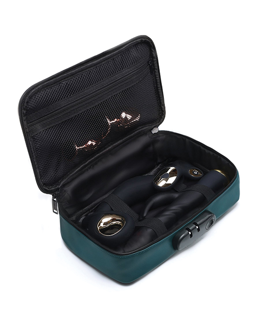 Dorcel Lockable Discreet Box - Luxury Green for sale