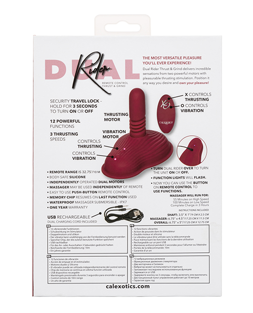 Order Dual Rider Remote Control Thrust and Grind - Red online