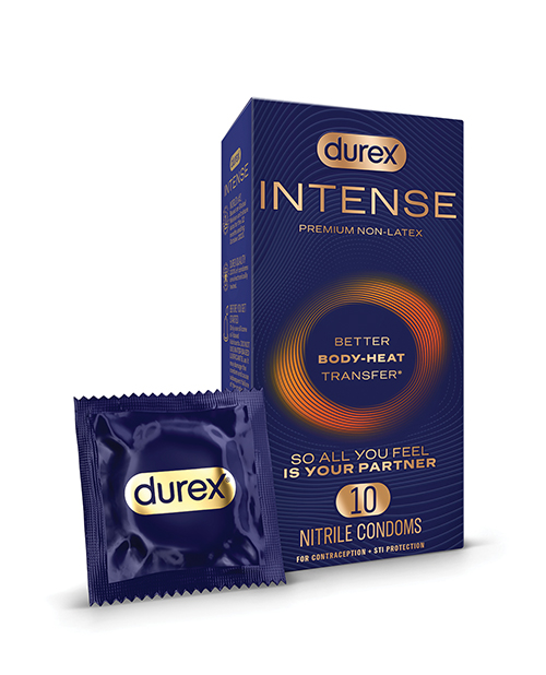 Shop Durex Intense Nitrile Condoms - Pack of 10 online