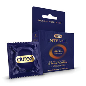 Shop Durex Intense Nitrile Condoms - Pack of 3 online