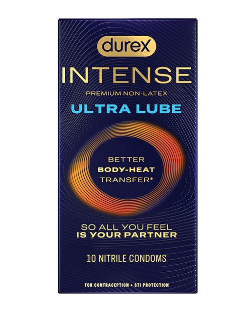 Shop Durex Intense Ultra Lube Condoms - Box of 10 online