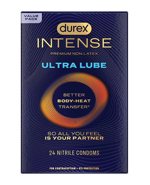 Shop Durex Intense Ultra Lube Condoms - Box of 24 online
