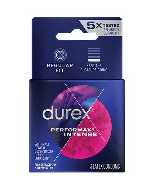 Shop Durex Performance Intense Condoms - Box of 3 online
