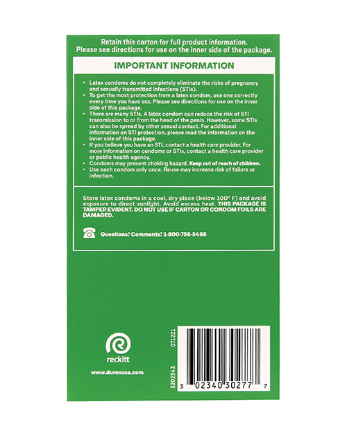 Order Durex Tropical Color & Scents Condoms - Box of 12 online