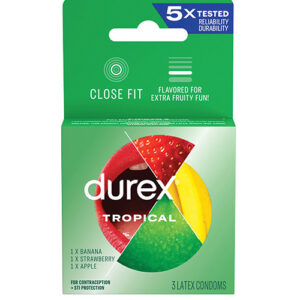 Shop Durex Tropical Flavors - Box of 3 online