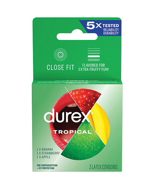 Shop Durex Tropical Flavors - Box of 3 online