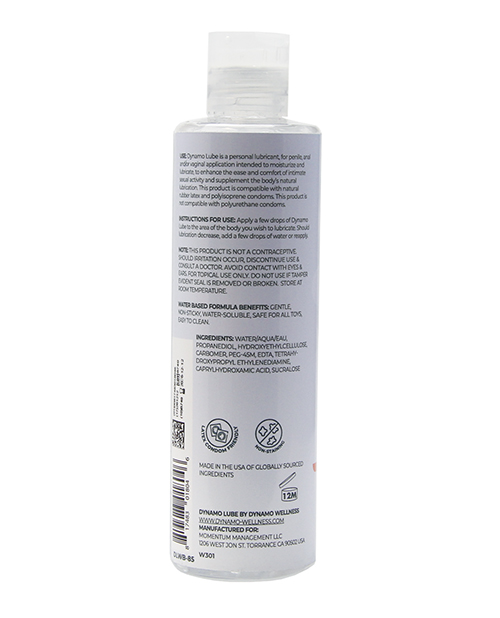 Order Dynamo Lube Water-based Formula - 8.5 oz online
