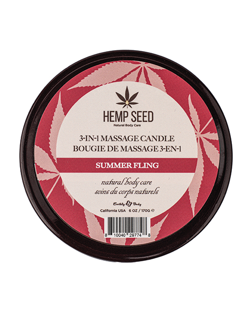 Order Earthly Body Summer 2025 3 in 1 Massage Candle - 6 oz Summer Fling online