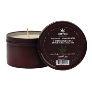 Shop Earthly Body Suntouched Hemp Candle - 6 oz Round Tin Guavalava online