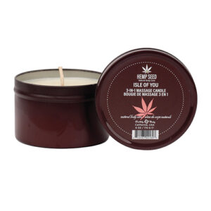 Shop Earthly Body Suntouched Hemp Candle - 6 oz Round Tin Isle of You online