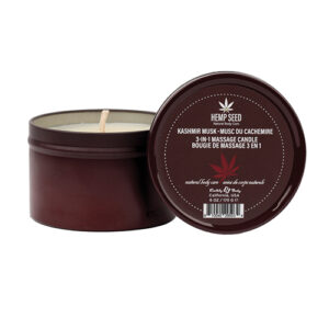 Shop Earthly Body Suntouched Hemp Candle - 6 oz Round Tin Kashmir Musk online