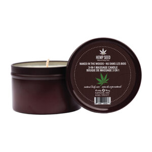 Shop Earthly Body Suntouched Hemp Candle - 6 oz Round Tin Naked in the Woods online